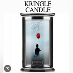 Kringle Candle IT'S EVIL Halloween Large Jar Candle NWT